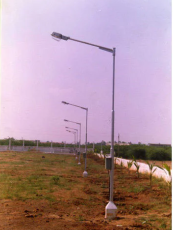 Factory Street Light Pole